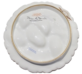 Rutherford B. Hayes White House Oyster Plate -- Unique, Colorful Design